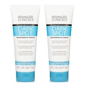 2 Pack Advanced Clinicals  Dark Spot Vitamin C Cream